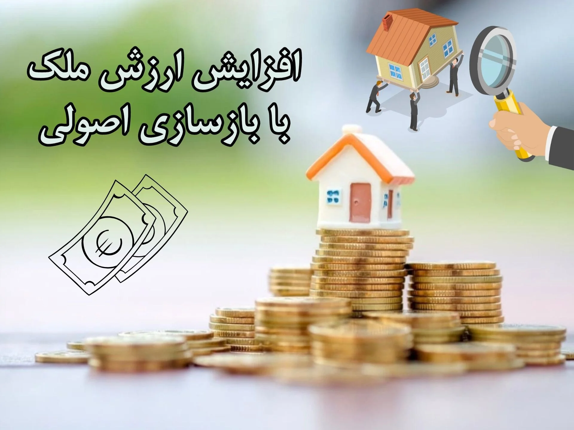 افزایش ارزش ملک با بازسازی
